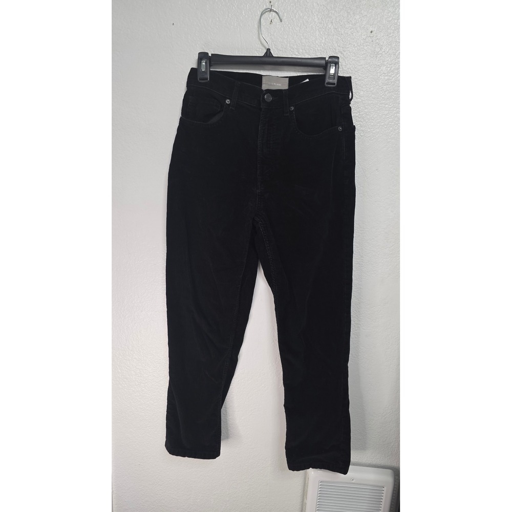 Everlane Corduroy Pants Womens 27 Black Excellent